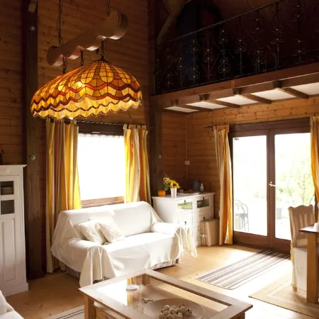 This log cabin's only once in Heimbach Hasenfeld Eifel National Park
