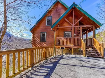1.1 Mi to DT Gtlbg* MtnView*HotTub*Arcade*GSMNP