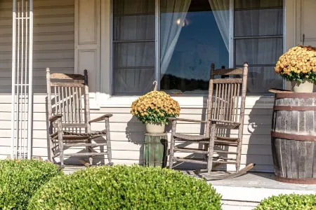 Country Farm House in the Ozark Mountains