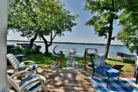 Classic Lk Le Homme Dieu Cottage! Level sand beach!