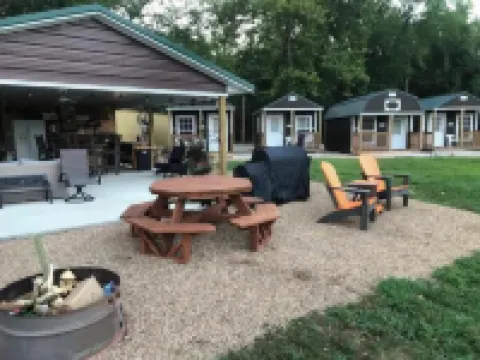 “Wes” one of the 5 Tiny Cabins on the Osage River