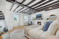 King Bed, Cozy Patio Fire-Pit Area
