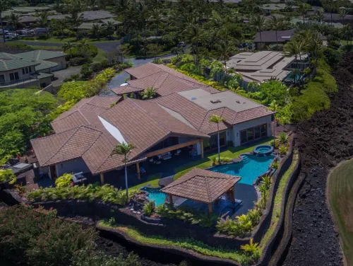 Blue Lagoon - 7 bdr estate with large heated lagoon pool/spa - Mauna Lani resort - Gym