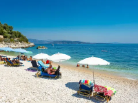 Villa Litsa Large Private Pool Walk to Beach Sea Views A C Wifi Hotels in Benitses