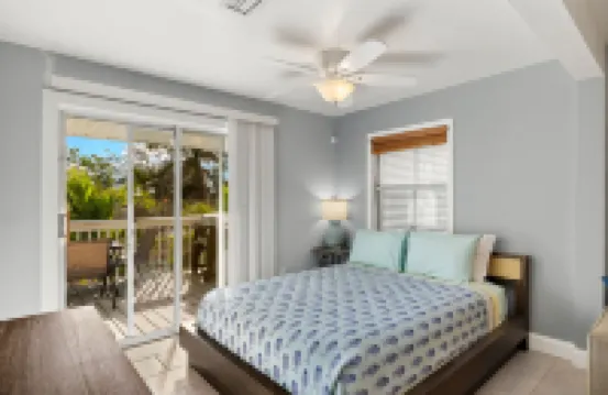 Outdoor Shower and Balcony Oasis - Charming Coastal Escape