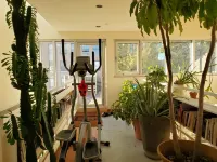 2 story Penthouse with incredible light, 26' ceilings & great outdoor space