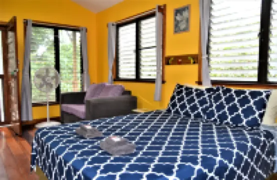 Treetop Cottage Escape in Tropical Garden Near San Ignacio