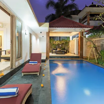 Freddies Resort & Villas Ubud Отели рядом с достопримечательностью «Green Village»