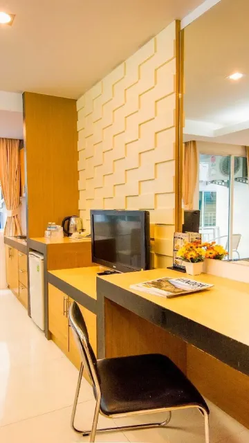 ห้องดีลักซ์ มีห้องครัว