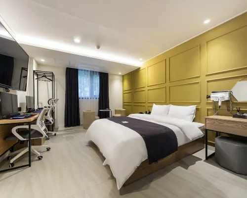 Brown Dot Hotel Suwon 三星电子公司附近的飯店