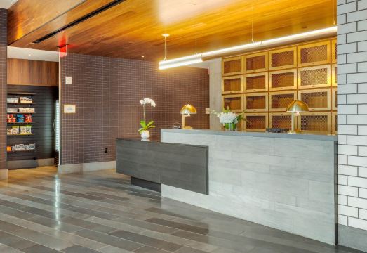 보스턴 호텔 내부 전경