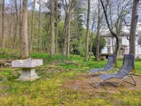 Living on the edge of the "Thuringian Forest" nature reserve in Spindler Villa