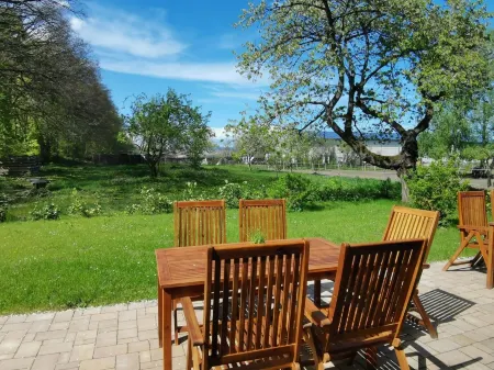 Doppelhaushälfte Nordwind Vom Naturhof Usedom Отели в г. Круммин