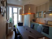 extravagant old building 80m² center, Lübeck, 3 bedrooms, kitchen, XXL sofa