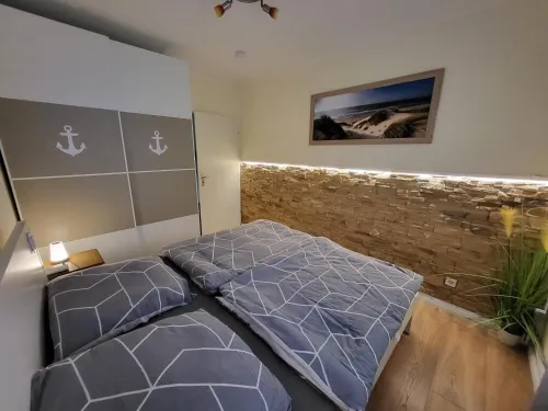 Apartment in Travemünde with a central location, terrace and beach chair