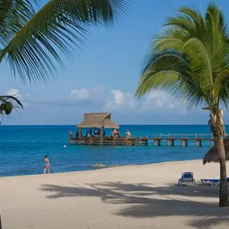 Three Steps Onto the Most Beautiful Beach in Cozumel