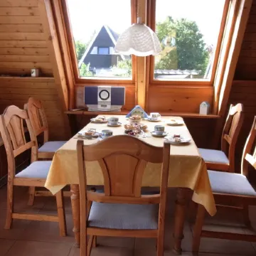 Sunny, cozy wooden holiday house with big terrace and BBQ