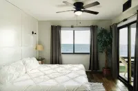 Oceanfront ground level condo on a Private Beach in a lovely resort!