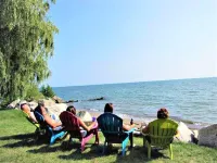 Private Waterfront Belle Point Shores Cottages