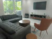 Spacious Two-Bedroom Townhouse in Gated Community  - 5 min drive to the beach!