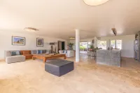 An amazing private villa with an magnificent view over the Caribbean Sea