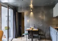 Apartment old and modern perfectly combined.