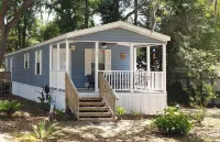 Cottage located in a local fish camp with boat parking.