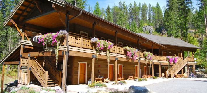 Glacier Guides Lodge Hotéis em Flathead County