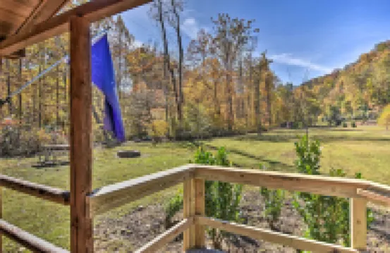 帕森斯小屋配有火坑和河流通道！