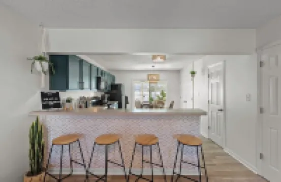 2-Bedroom BoHo Oasis Townhome