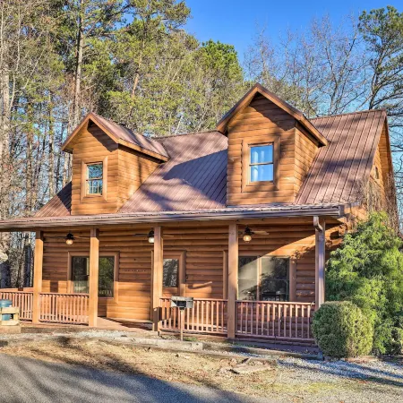Bryson City Cabin w/ Private Hot Tub & Game Room
