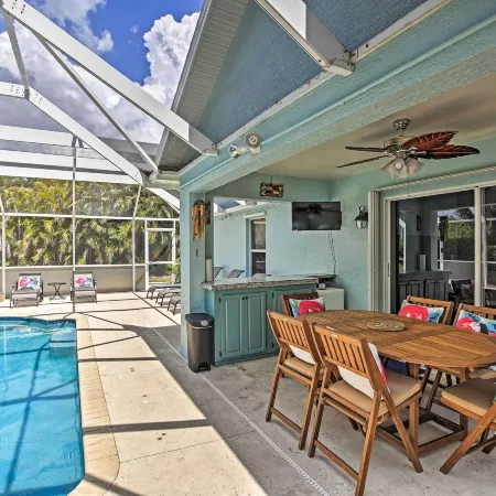 Modern Beach Retreat w/ Pool, Hot Tub, & Patio!
