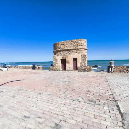 Sun and beach in La Mata