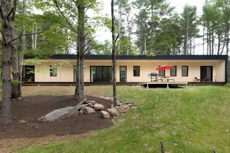 100ft of Forest Light - Modern Catskills Escape