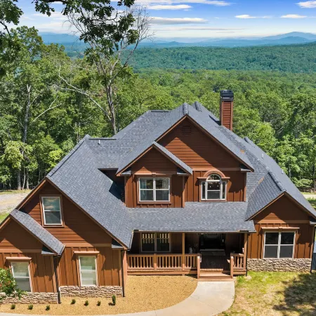 Mtn View & Game Room in Morganton: Spacious Cabin!