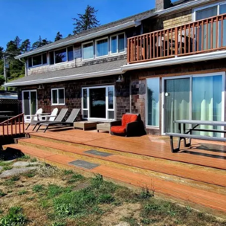 125' Beachfront Bliss, Private Beach Access, Firepits, crabbing, clamming - wow!