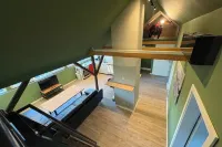 Andrew's motorcycle apartment