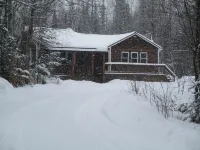 White mountain getaway