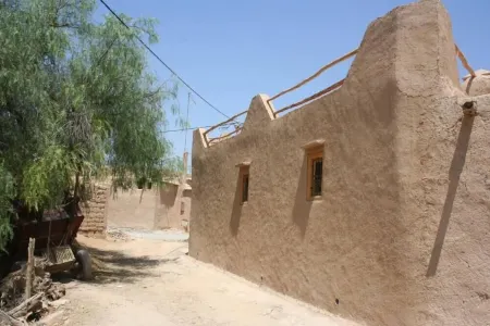 Small typical house in Moroccan village