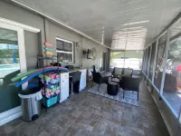large property -open Floor plan, great location heated salt water pool