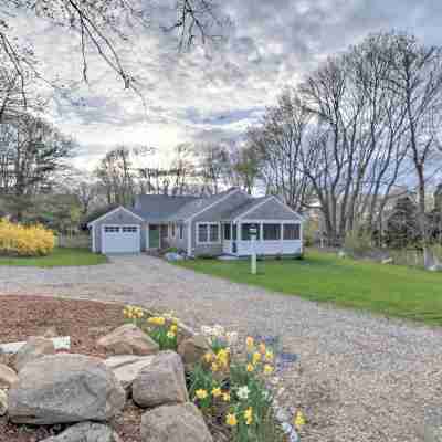 Walk to Beach! Cape Cod Cottage w/ Fire Pit Others