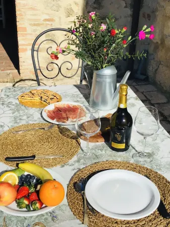 Borgo Fastelli - Quercia Chalet in historical Borgo in Val d'Orcia