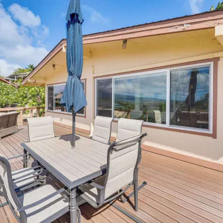 Walk to Beach: Koloa Getaway w/ Ocean Views