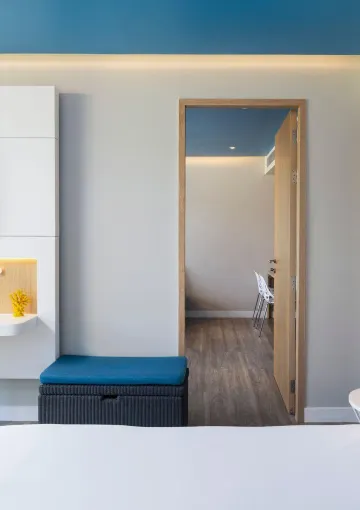 ห้องสวีทแบบหนึ่งห้องนอนพร้อมระเบียง