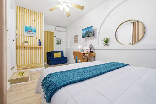 2Bd/1B/7Ppl/Wi-Fi/BBQ/Spa/Free Parking & Washer/Dryer