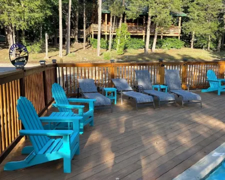 Cozy Log Cabin on Table Rock Lake - The Timbers Cabin #8 Hotéis em Shell Knob