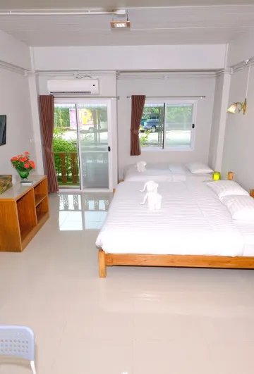 ห้องเตียงใหญ่และเตียงเดี่ยว