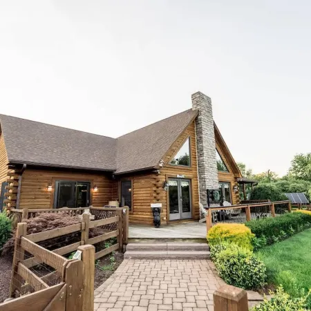 Private Luxury Log Cabin