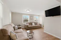 Stylish Seaside Home with Parking Beach Passes and 5-Minute Walk to the Beach