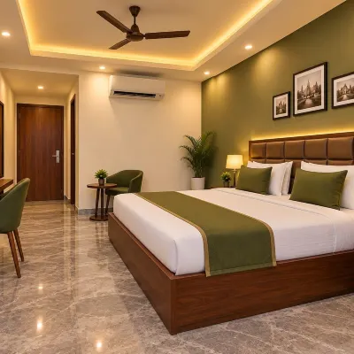Hotel AC Inn, Lucknow Отели рядом с достопримечательностью «Стадион имени К.Д. Сингха»